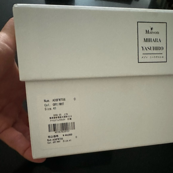 Maison MIHARA YASUHIRO ‘Wayne’ Shoes size 41 100% Authentic from Japan - Picture 14 of 16